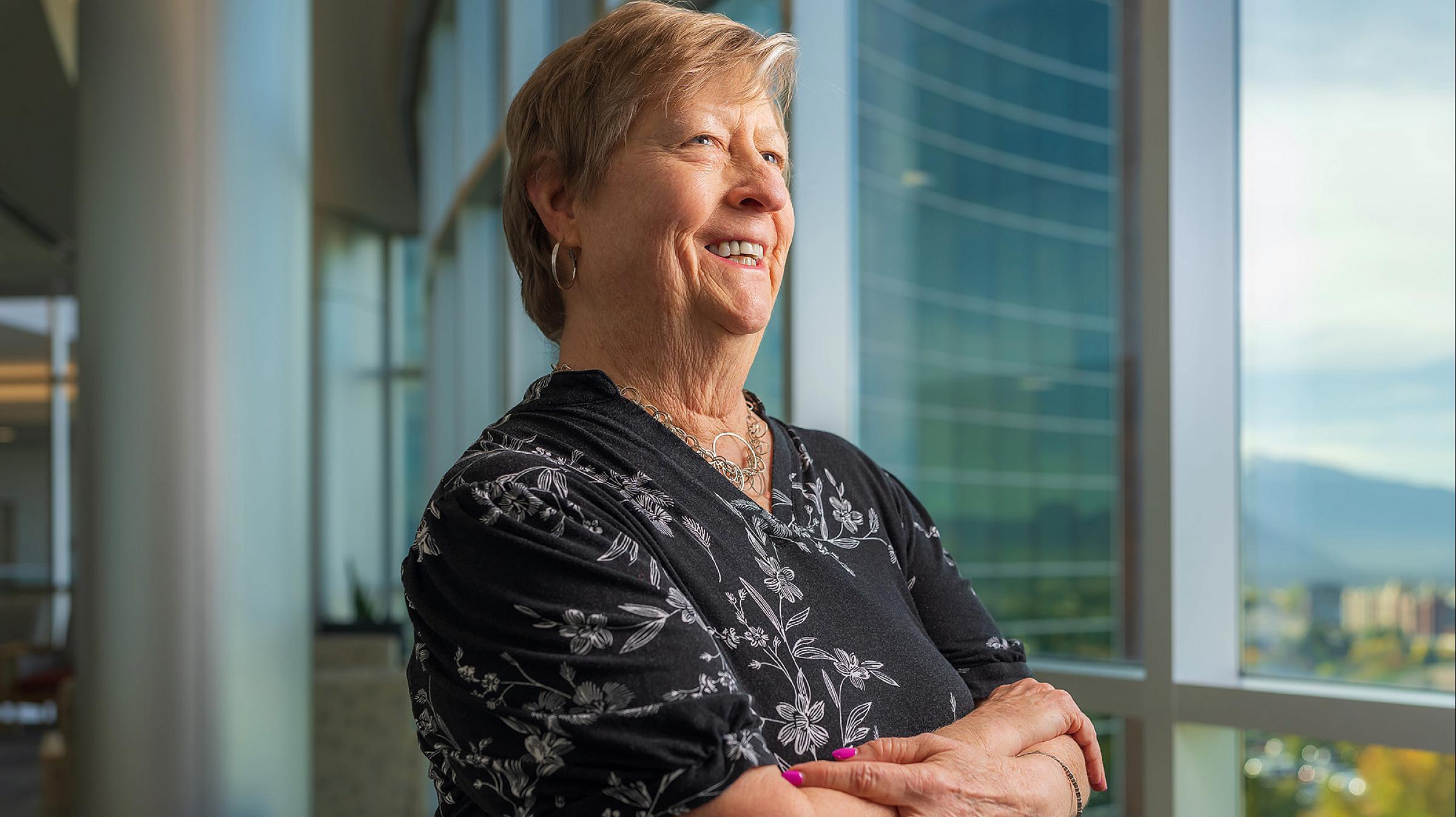 AMD therapy Clinical Trial participant